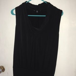 Express ruched sleeveless blouse